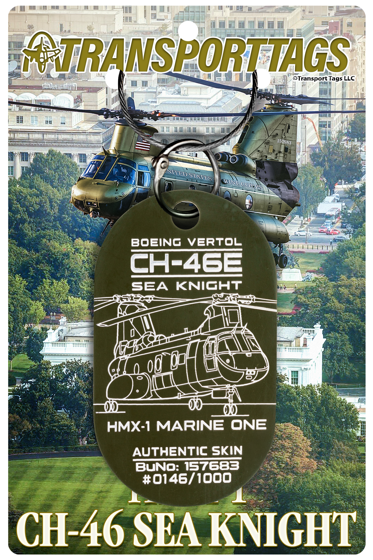 Marine One CH-46 Sea Knight